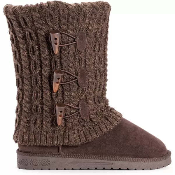 MUK LUKS Womens Cheryl Fashion BootsBrownJava