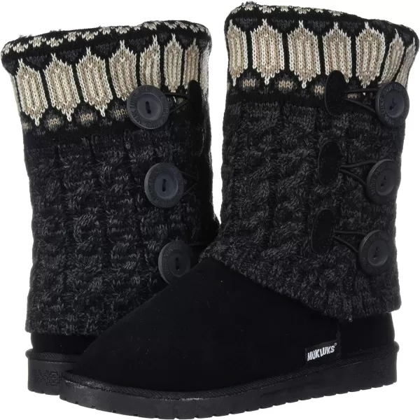 MUK LUKS Womens Cheryl Fashion BootsEbony