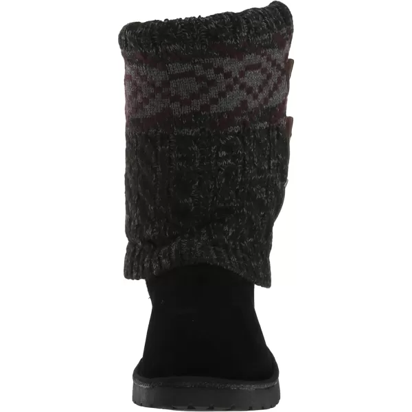 MUK LUKS Womens Cheryl Fashion BootsEbony Marl