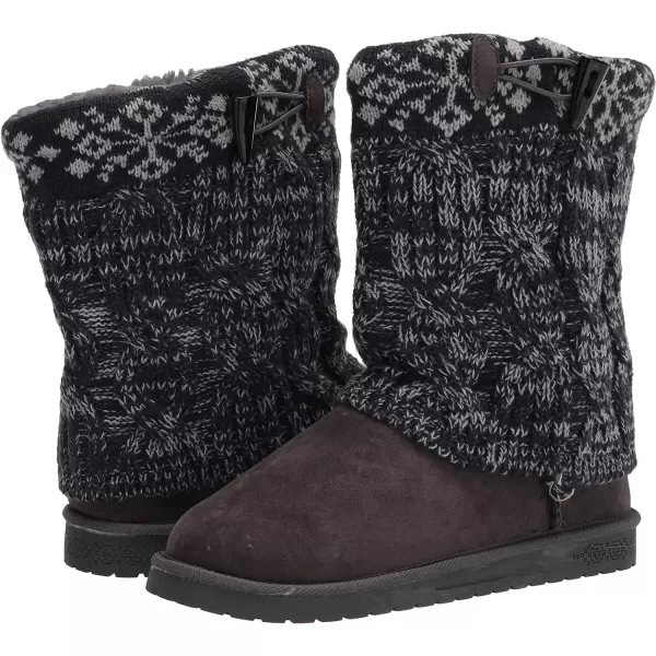 MUK LUKS Womens Cheryl Fashion BootsGrey