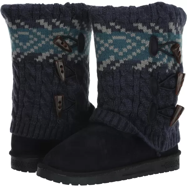 MUK LUKS Womens Cheryl Fashion BootsIndigo Marl