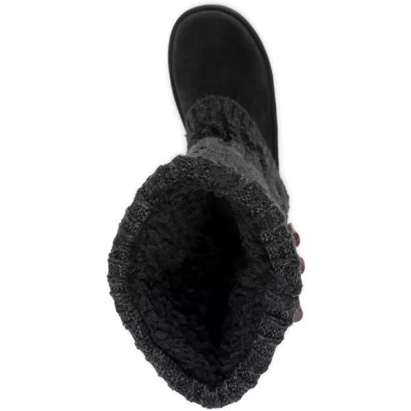 MUK LUKS Womens Cheryl Fashion BootsJet Black