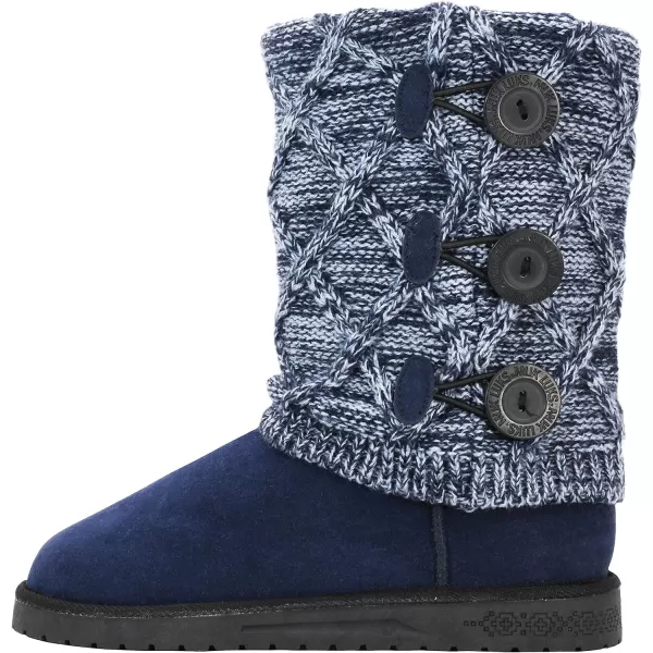 MUK LUKS Womens Cheryl Fashion BootsNavy