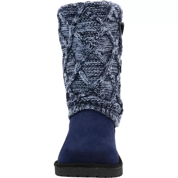 MUK LUKS Womens Cheryl Fashion BootsNavy