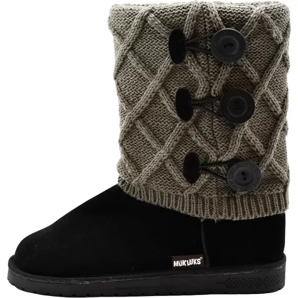 MUK LUKS Womens Cheryl Fashion BootsShadow