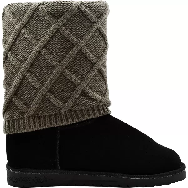 MUK LUKS Womens Cheryl Fashion BootsShadow