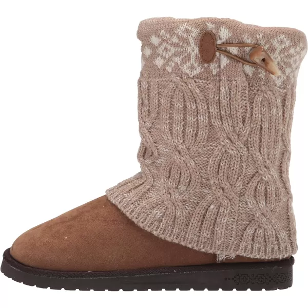 MUK LUKS Womens Cheryl Fashion BootsTan