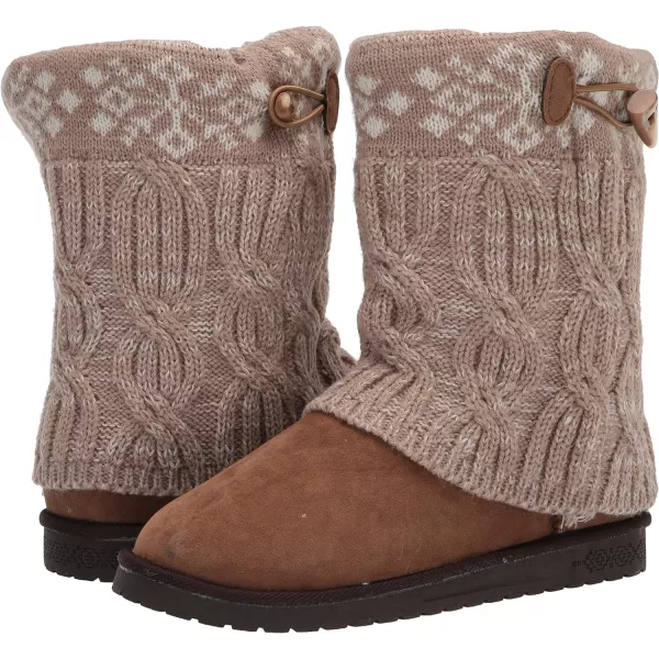 MUK LUKS Womens Cheryl Fashion BootsTan