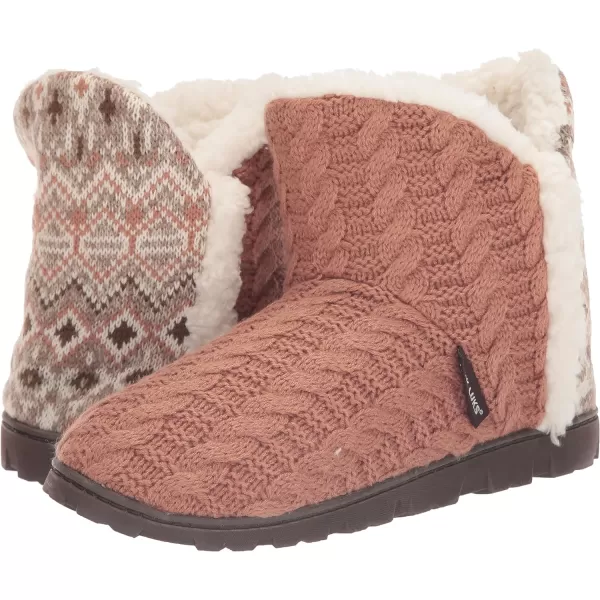 MUK LUKS Womens Cheyenne SlippersCrose Cable