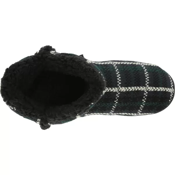 MUK LUKS Womens Cheyenne SlippersNavy Plaid