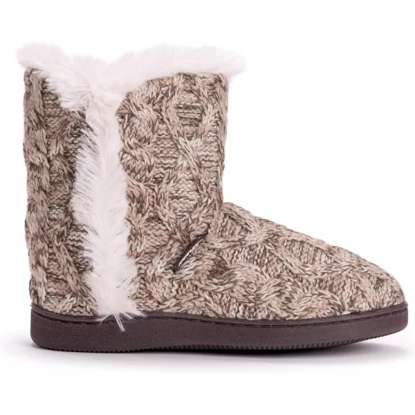 MUK LUKS Womens Cheyenne SlippersTan Marl