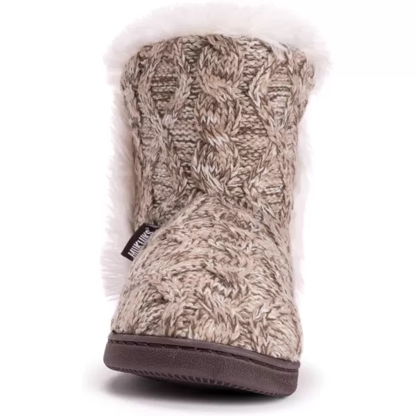 MUK LUKS Womens Cheyenne SlippersTan Marl