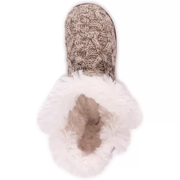 MUK LUKS Womens Cheyenne SlippersTan Marl