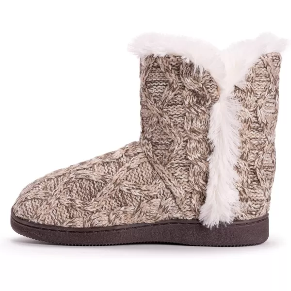 MUK LUKS Womens Cheyenne SlippersTan Marl