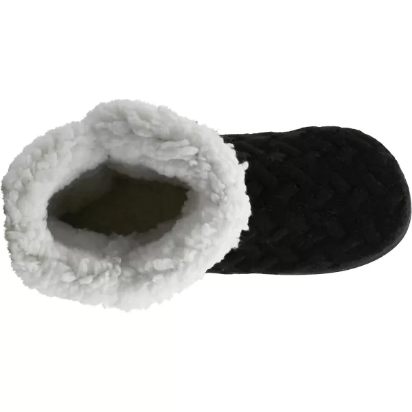 MUK LUKS Womens Cheyenne SlippersTribal BlackWhite