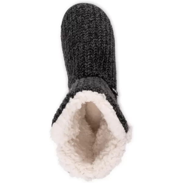 MUK LUKS Womens Cheyenne SlippersWhiteBlack