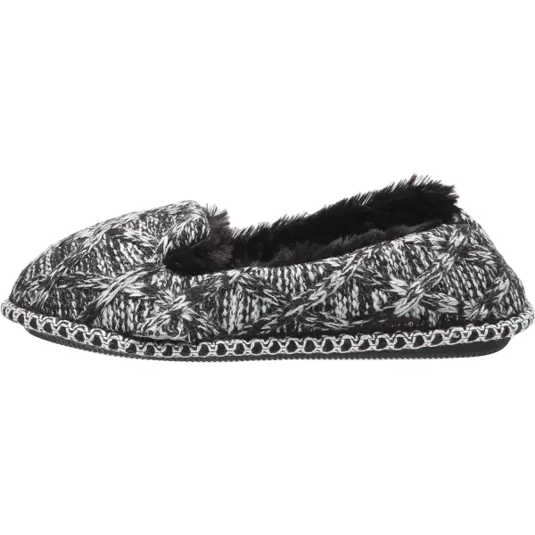 MUK LUKS Womens Chiara SlippersEbonyGhost