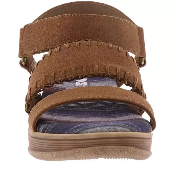 MUK LUKS Womens City Soul SandalsCognac