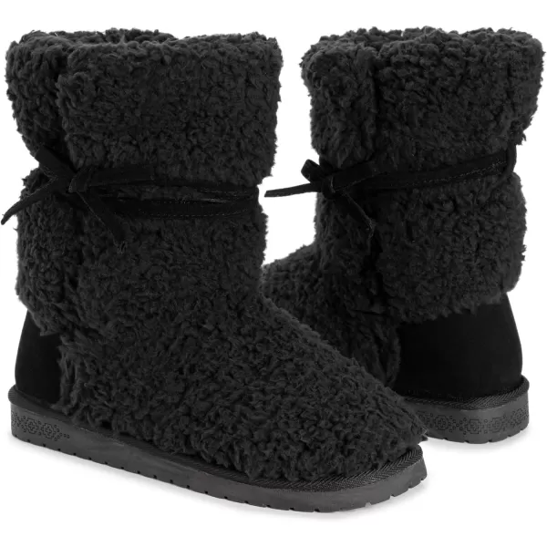 MUK LUKS Womens Clementine BootBlack