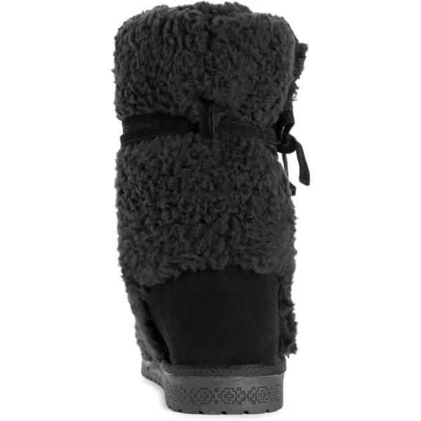 MUK LUKS Womens Clementine BootBlack