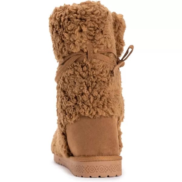 MUK LUKS Womens Clementine BootCamel