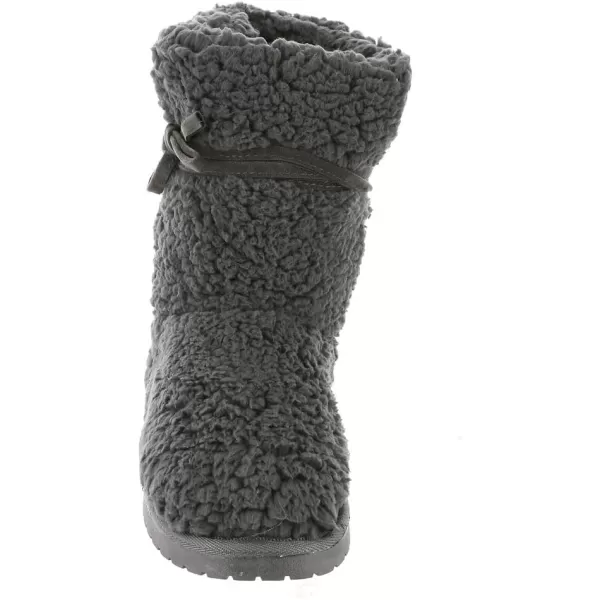 MUK LUKS Womens Clementine BootDark Grey Heather