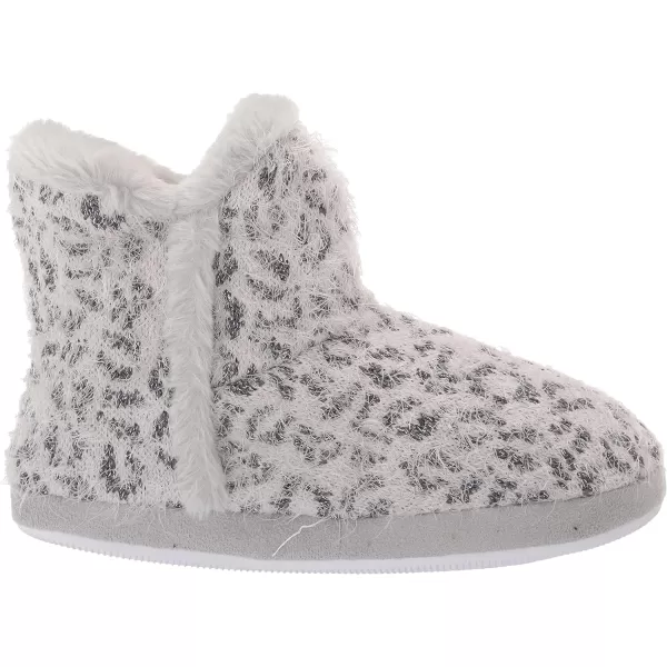 MUK LUKS Womens Dahlia SlipperLight Grey