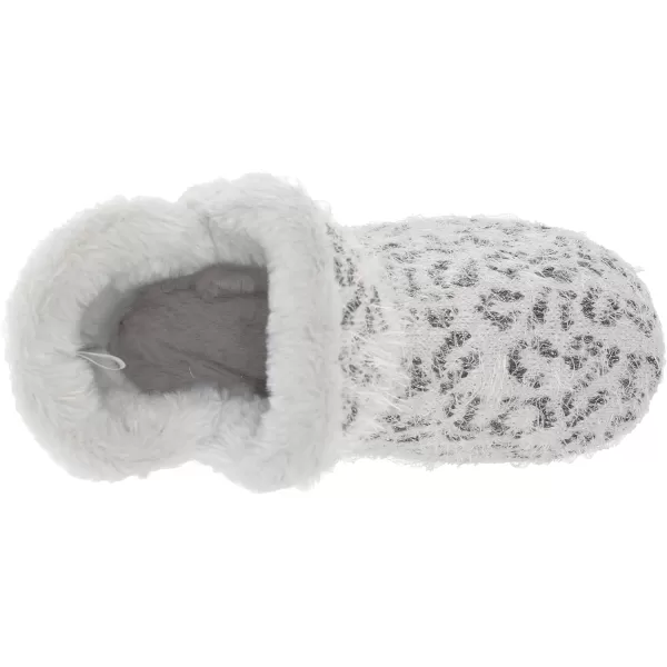 MUK LUKS Womens Dahlia SlipperLight Grey