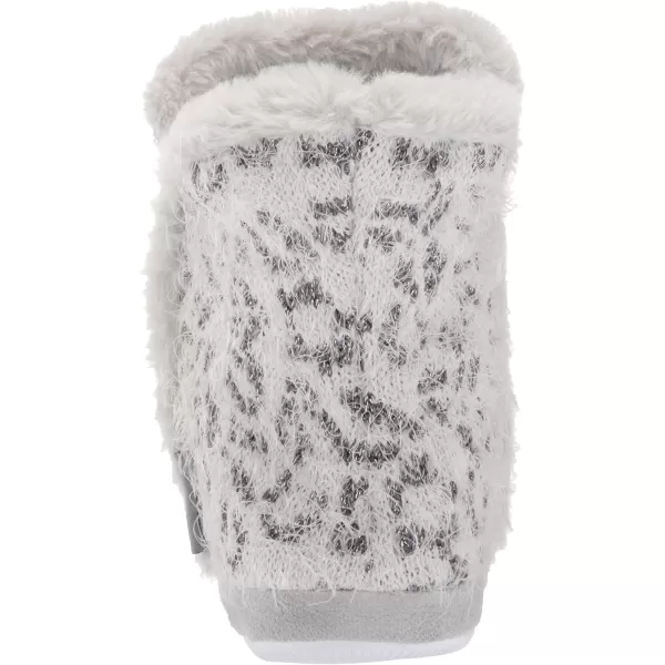 MUK LUKS Womens Dahlia SlipperLight Grey