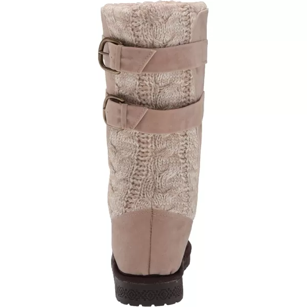 MUK LUKS Womens Essentials Jean Boots FashionFairy Dust Cable