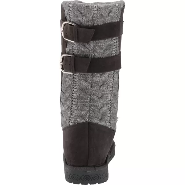 MUK LUKS Womens Essentials Jean Boots FashionGrey Cable