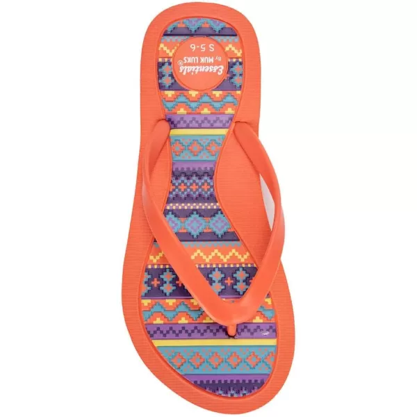 MUK LUKS Womens Essentials Peri Flip Flops SandalCamellia