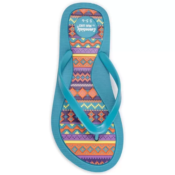 MUK LUKS Womens Essentials Peri Flip Flops SandalMUK LUKS Womens Essentials Peri Flip Flops Sandal