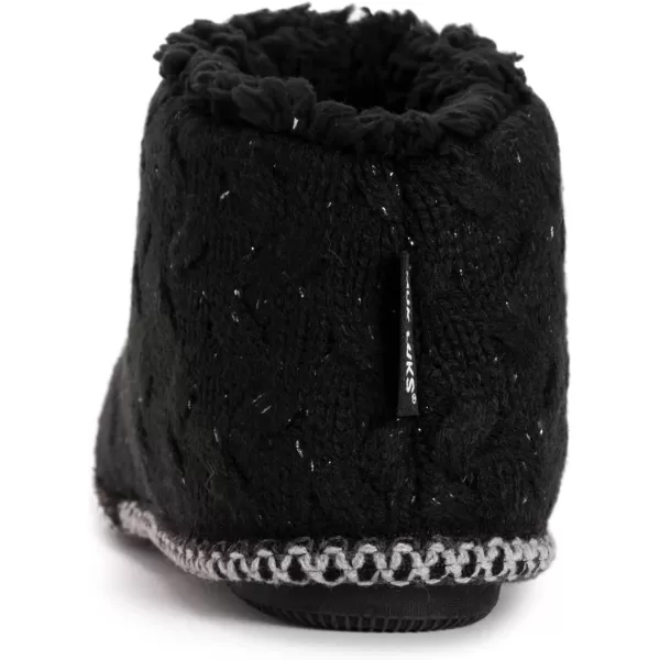 MUK LUKS Womens Fawn SlippersBlack