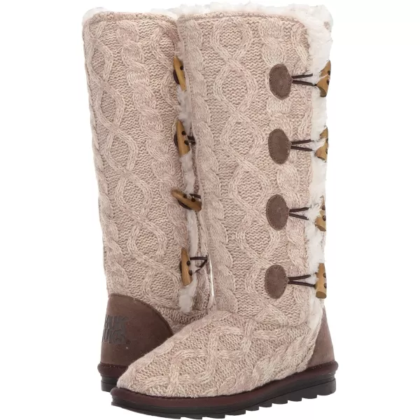 MUK LUKS Womens Felicity Boots Fashion MediumBeige