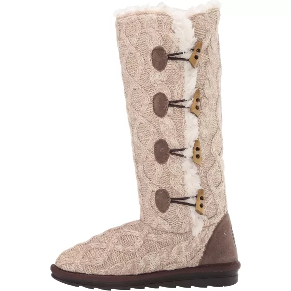 MUK LUKS Womens Felicity Boots Fashion MediumBeige