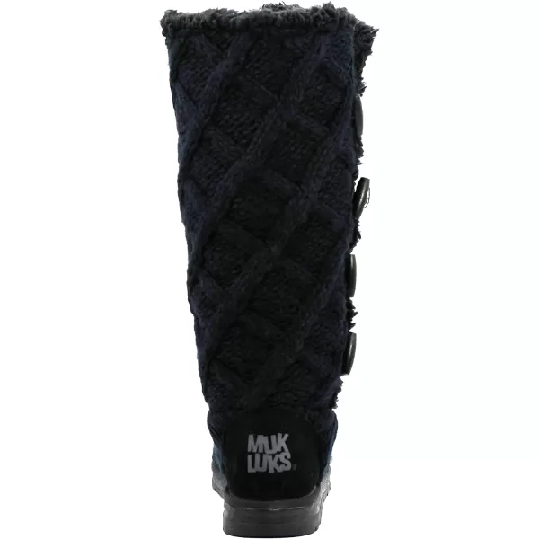 MUK LUKS Womens Felicity Boots Fashion MediumBlack Cable