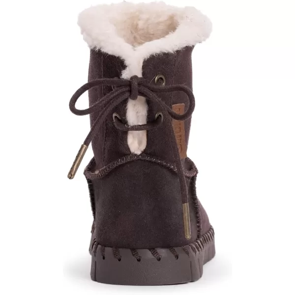 MUK LUKS Womens Flexi Albany Boots FashionChocolate