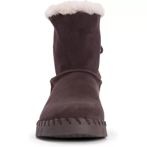 MUK LUKS Womens Flexi Albany Boots FashionChocolate