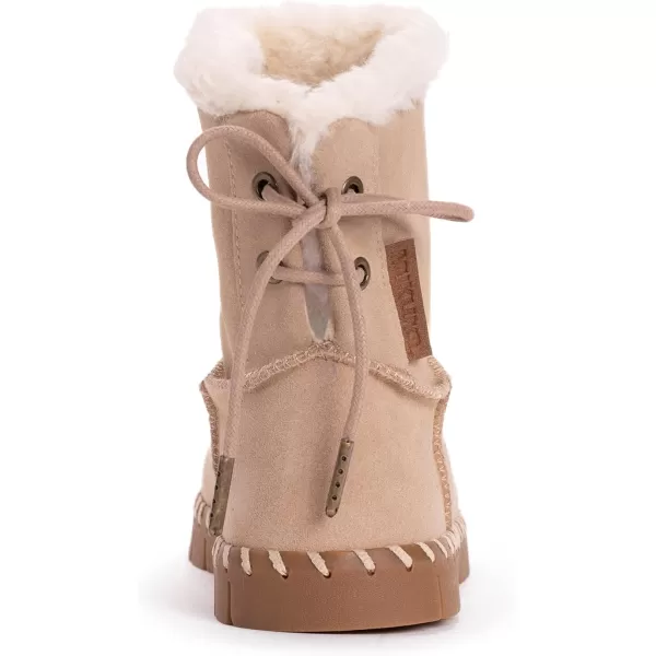 MUK LUKS Womens Flexi Albany Boots FashionSand