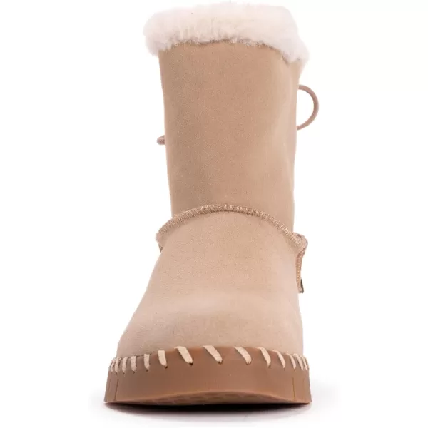 MUK LUKS Womens Flexi Albany Boots FashionSand