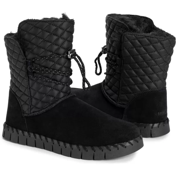 MUK LUKS Womens Flexi Bridgehampton Boot FashionBlack