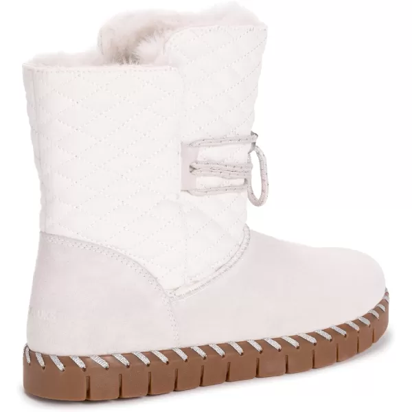 MUK LUKS Womens Flexi Bridgehampton Boot FashionWinter White