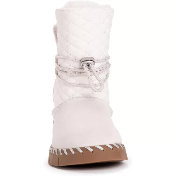 MUK LUKS Womens Flexi Bridgehampton Boot FashionWinter White