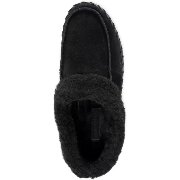 MUK LUKS Womens Flexi Buffalo Shoe ClogBlack