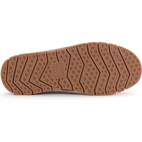 MUK LUKS Womens Flexi Buffalo Shoe ClogCognac