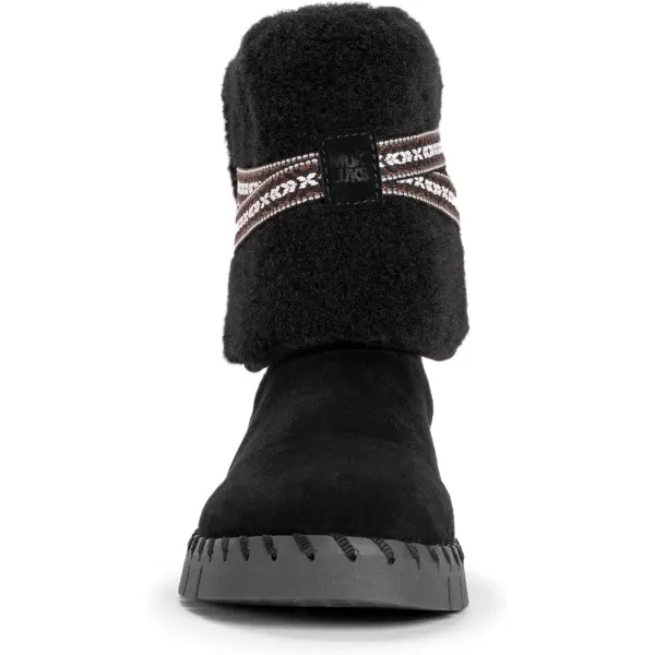 MUK LUKS Womens Flexi Montauk Boots FashionBlack