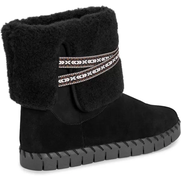 MUK LUKS Womens Flexi Montauk Boots FashionBlack