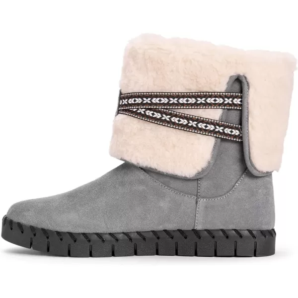 MUK LUKS Womens Flexi Montauk Boots FashionGrey