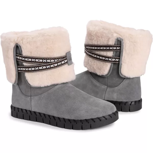 MUK LUKS Womens Flexi Montauk Boots FashionGrey